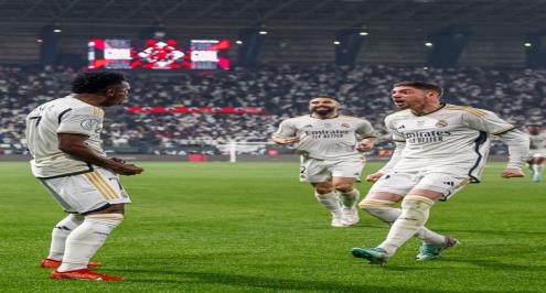 "الملكي ملك في المملكة".. ريال مدريد يكتسح برشلونة ويتوج بالسوبر الإسباني